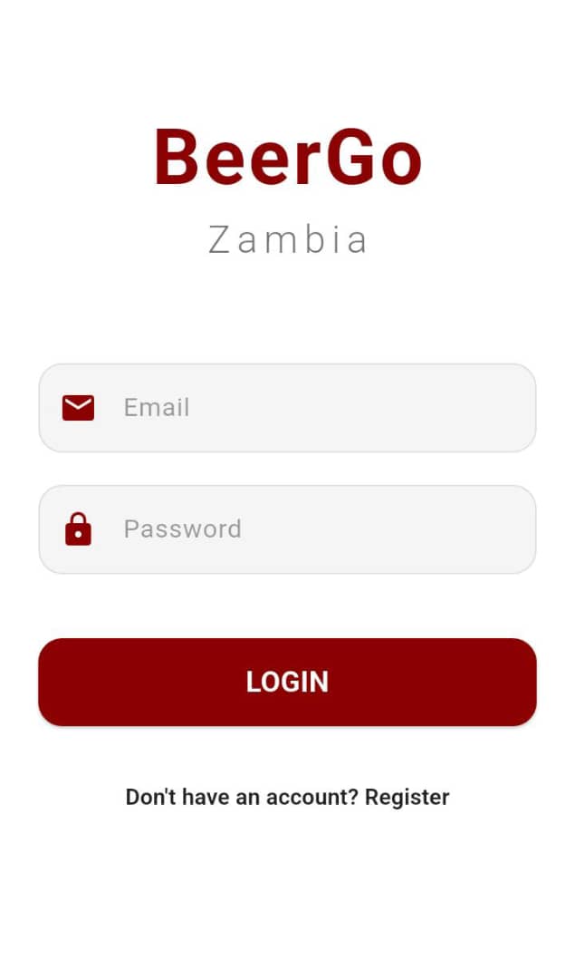 BeerGo Zambia Mobile App